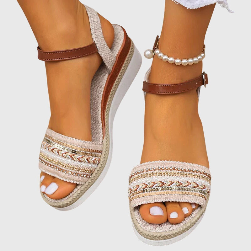 Sandales Femme Violette - 5