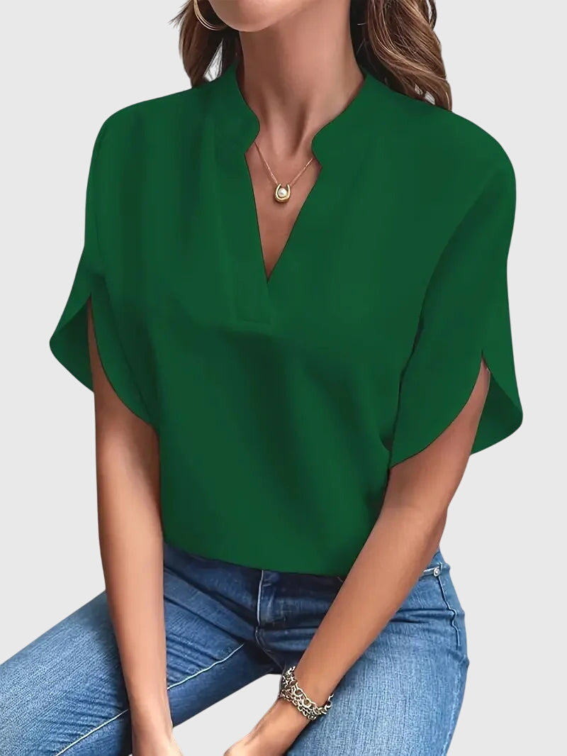 Chemises V-Neck Femme Isabelle - 4