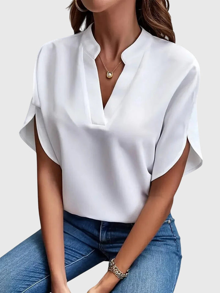 Chemises V-Neck Femme Isabelle - 2