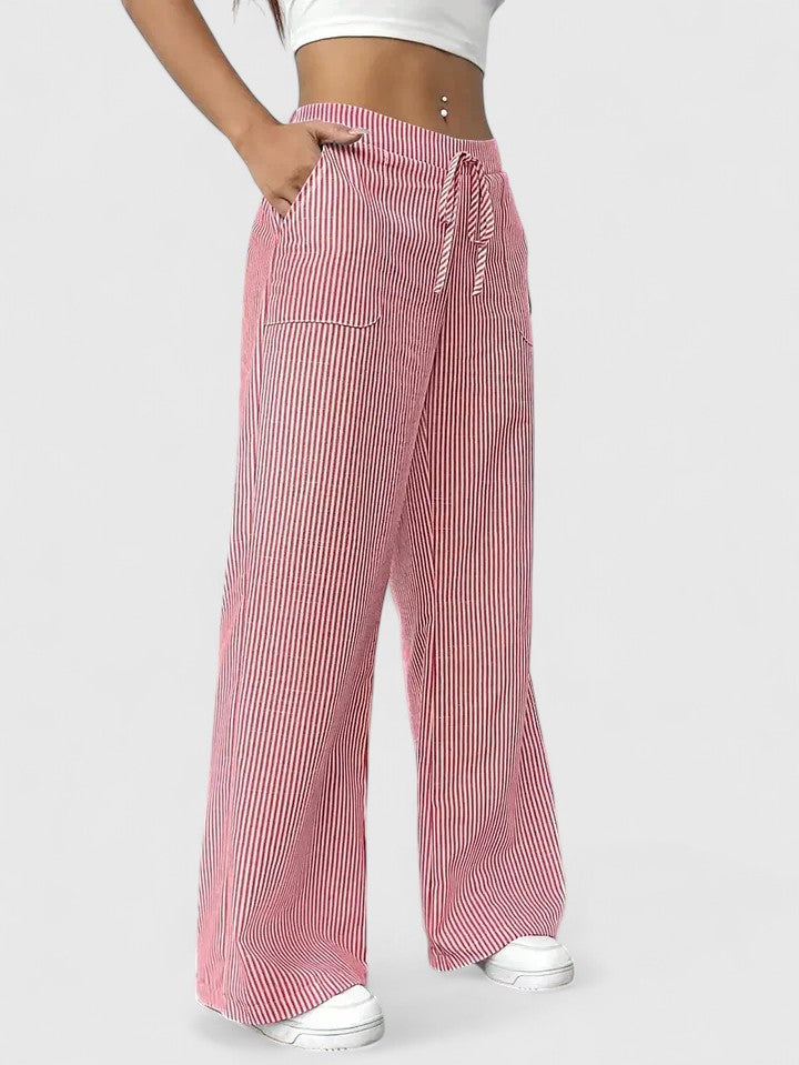 Almée | Pantalons Élégants — Rose / S