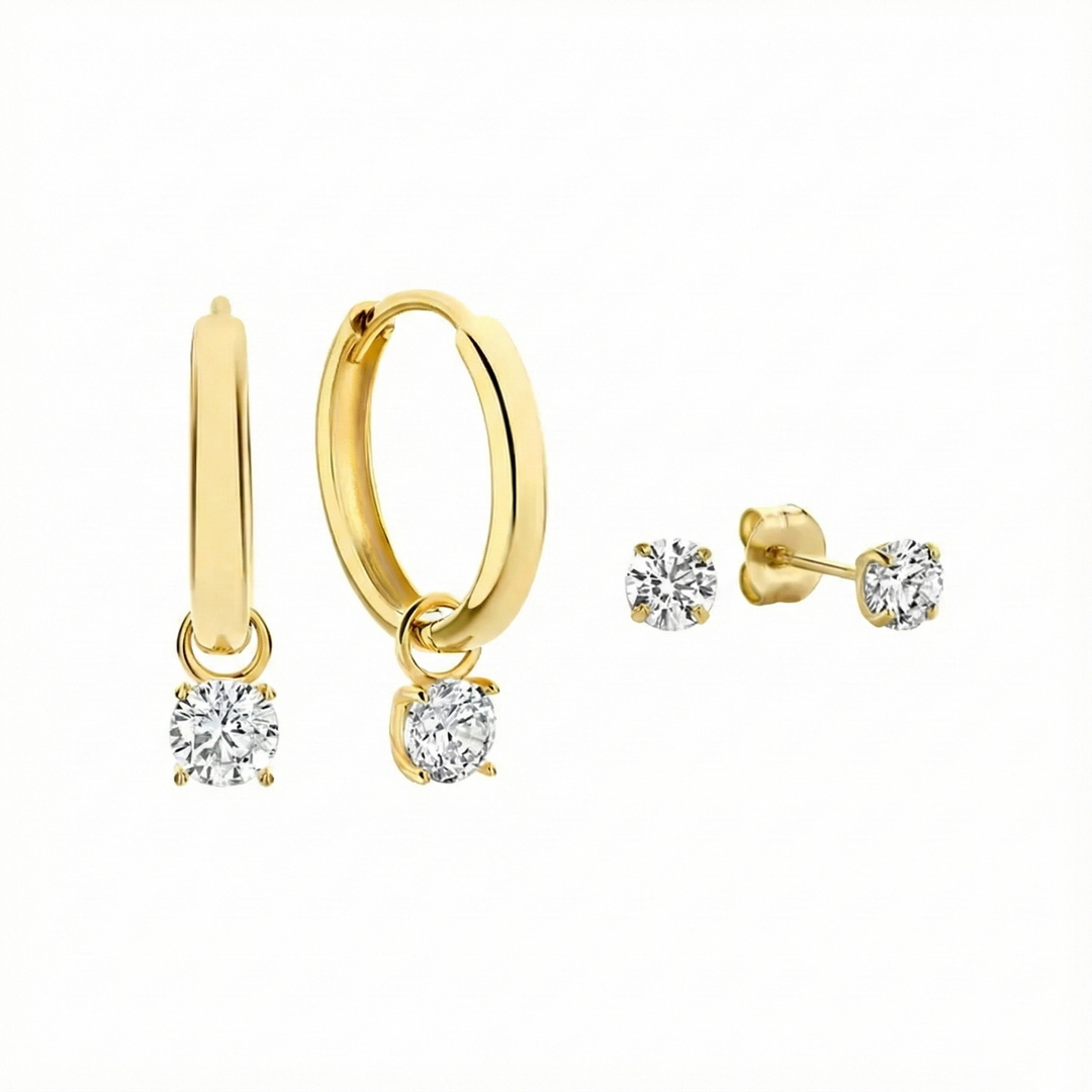 Boucles d'Oreilles Femme Constance - 2
